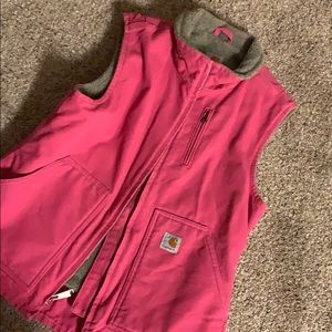Pink Carhartt vest